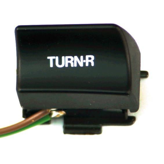 Right turn, handlebar switch. Black