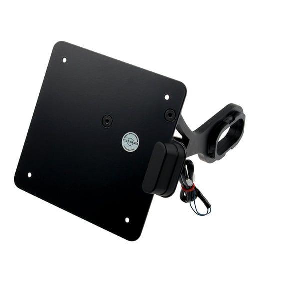 side mount license plate bracket. Italy