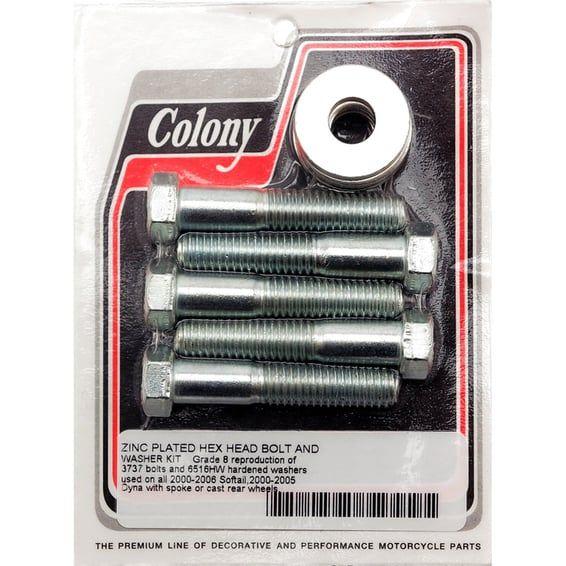head bolt & washer kit. Zinc plated