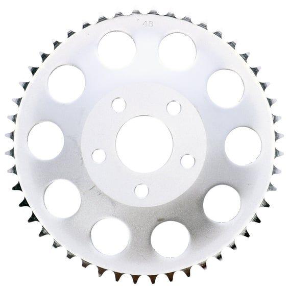 Rear sprocket, zinc. 48t