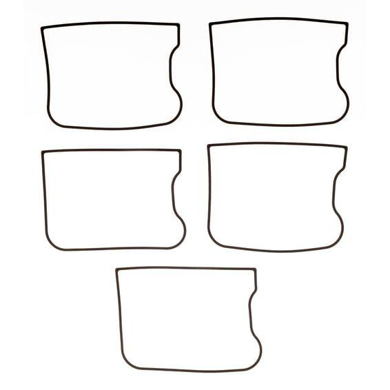 upper rocker cover gasket. Rubber