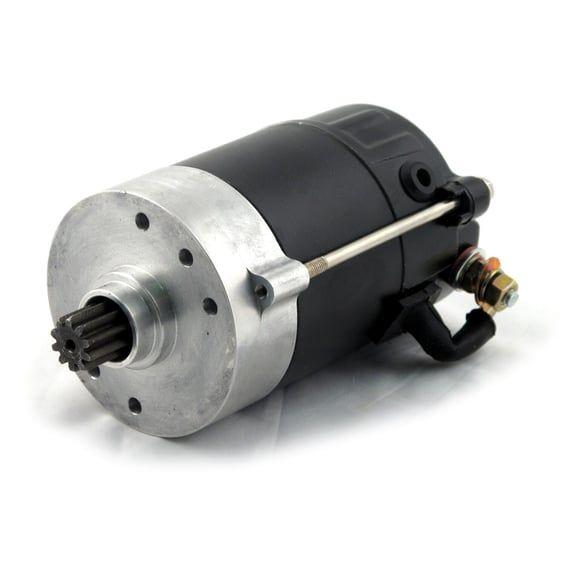 Hitachi style starter motor. 1.4kW. Black