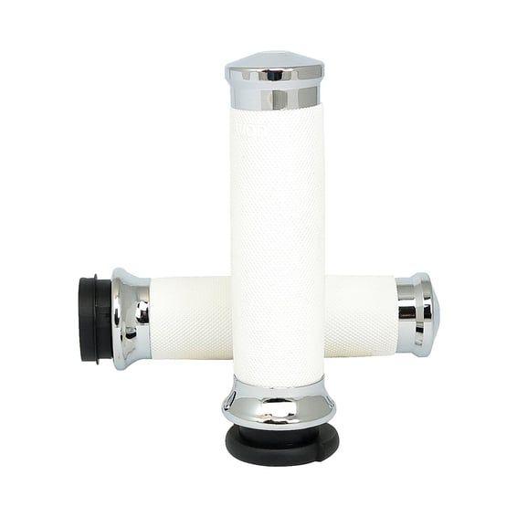 Avon Custom Contour grips chrome/white