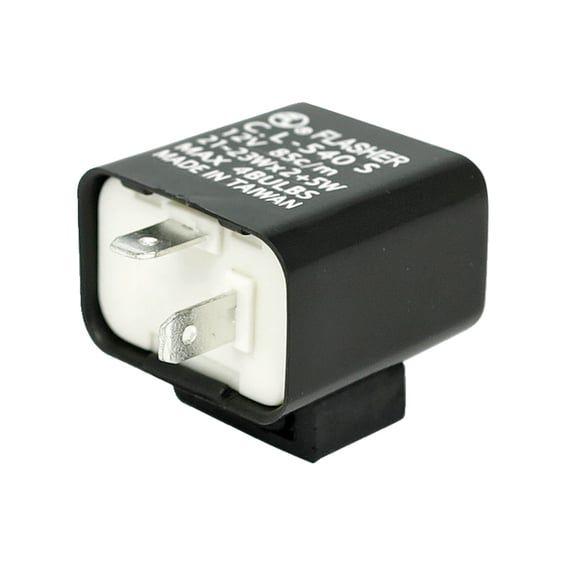 2 pin turn signal flasher rectangular, 12v