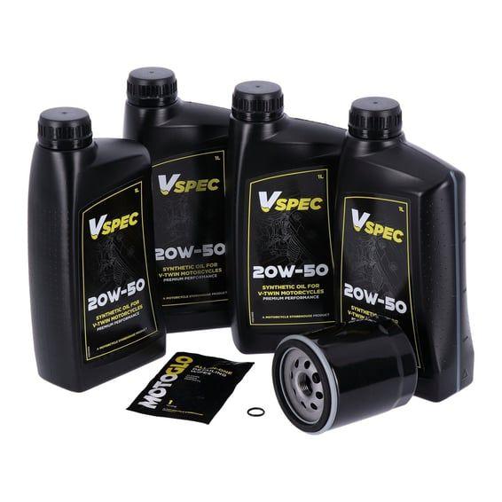 engine oil service kit. 20W50 Synthetic