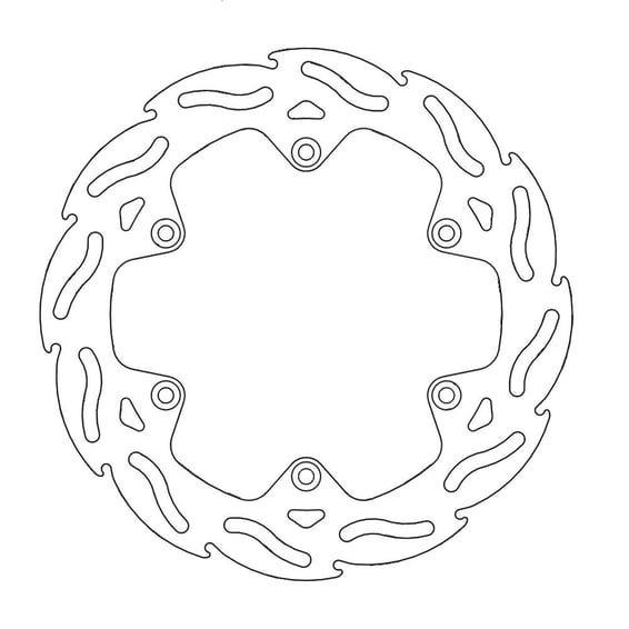 Flame series brake rotor