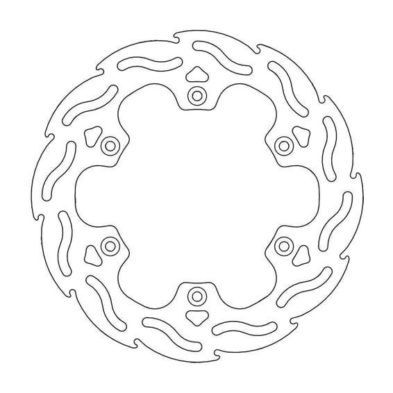 Flame series brake rotor