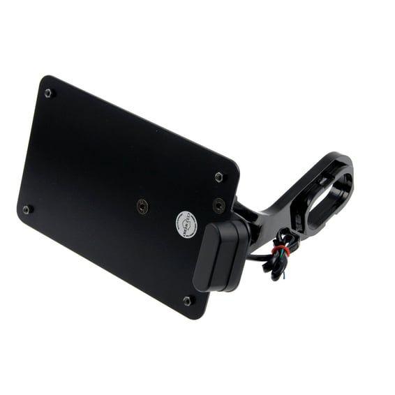 side mount license plate bracket. France