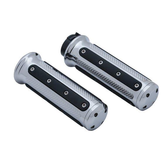 Heavy industry grips. Chrome