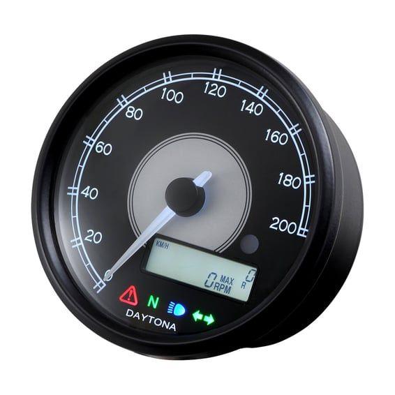 Velona 80mm speedometer 200kph/mph