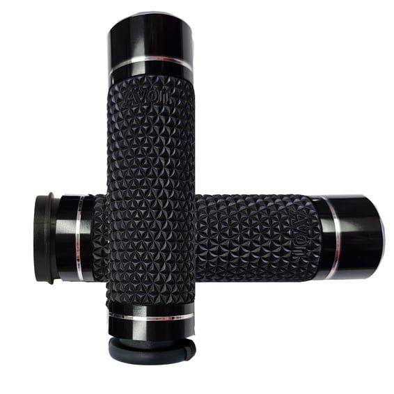 K25 grips fly-by-wire. Black anodized