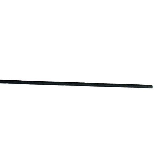 Heat shrink tube. 120cm, 1/8" (3.2 to 1.6mm). Black