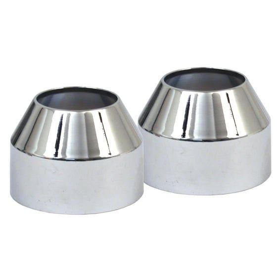 Chrome fork boot cover