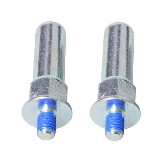 Wear peg, rider foot peg. Zinc