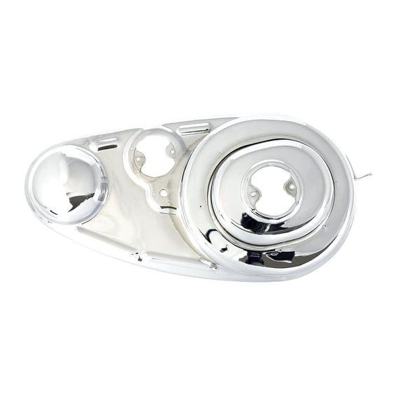 outer primary cover. Chrome
