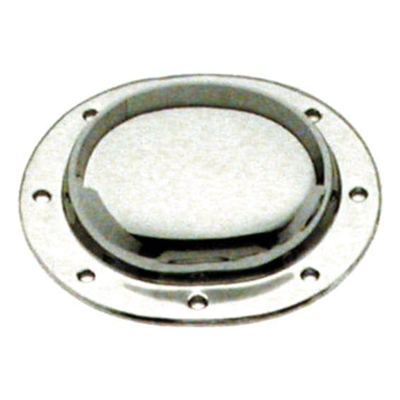 derby cover. Plain. Chrome