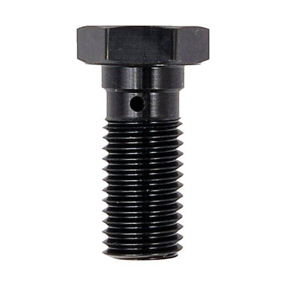Banjo Bolt black anodized M10x1.25