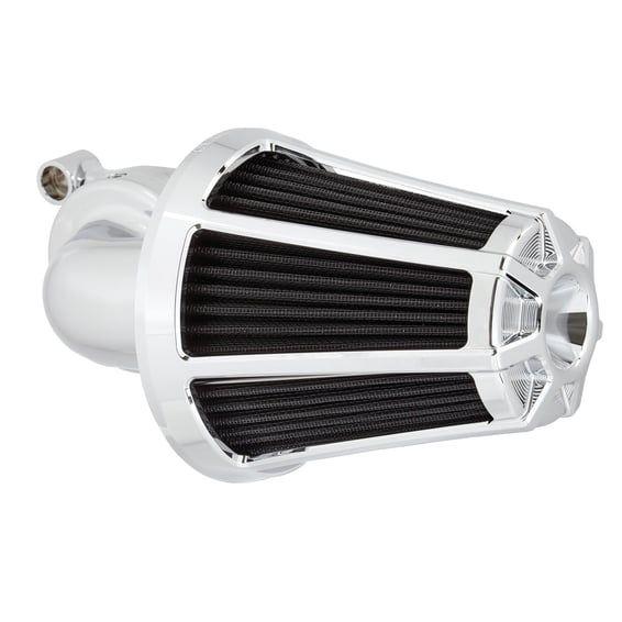 90° Monster Sucker air cleaner. Beveled