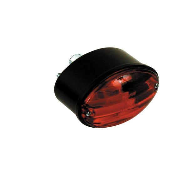 Medium cateye taillight. Black