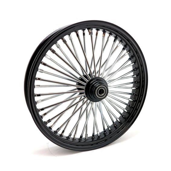 radial 48 fat spoke front wheel 3.50 x 21 SF black