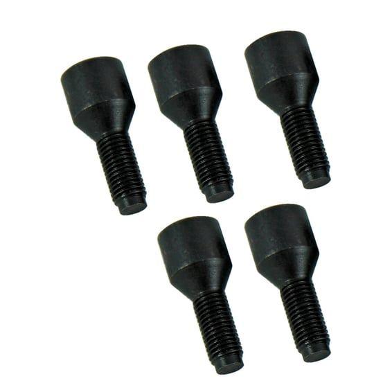 Mounting bolt, brake drum. Black