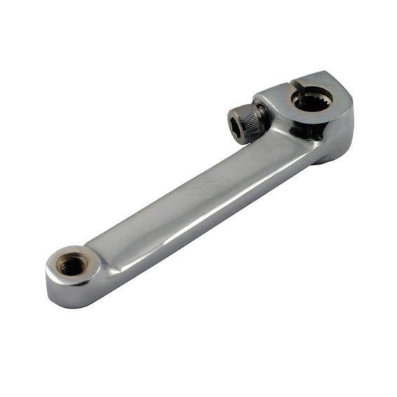 Lever, shifter rod. On transmission. Chrome