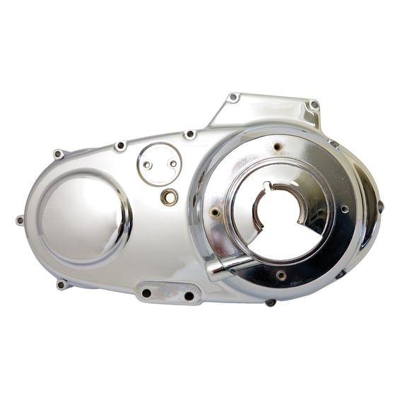 Outer primary cover. Chrome