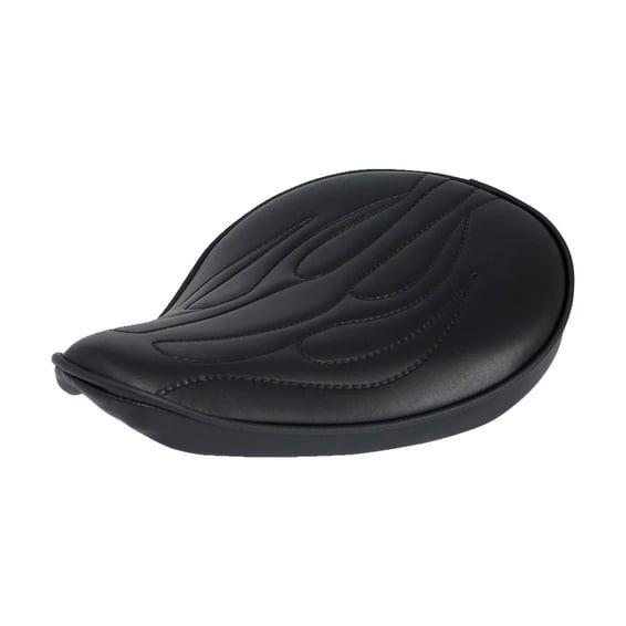 Fitzz, custom solo seat. Black flame. Small. 4cm thick