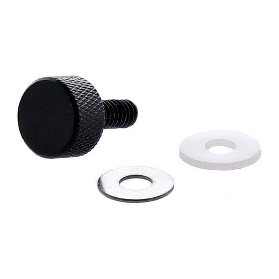 Thumb screw kit for seat. Low profile. Black