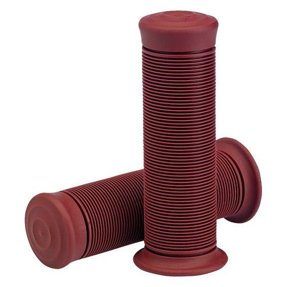 1" TPV grips Kung Fu oxblood