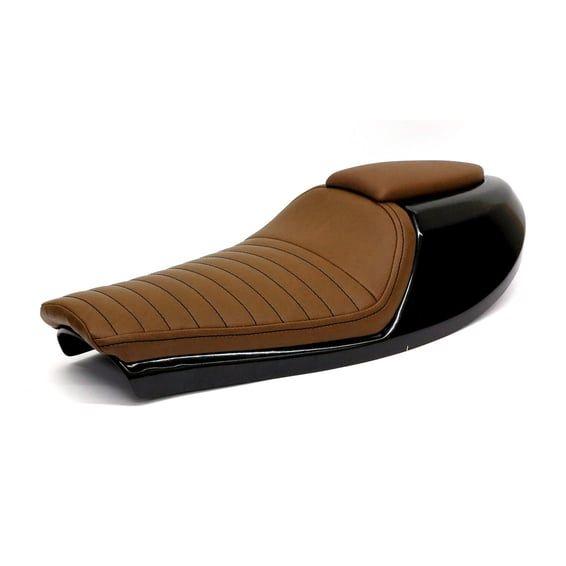 Neo Classic Café Racer seat. Dark brown