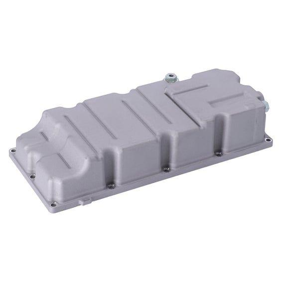 Transmission oil pan assembly. Silver