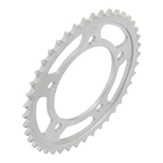 steel rear sprocket. 43 teeth
