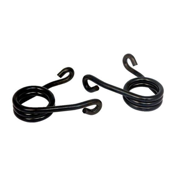 Scissor solo seat springs, black 3"