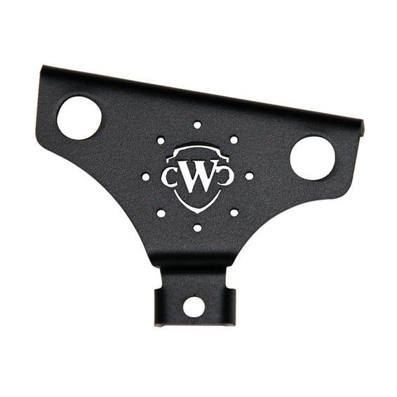 upper belt guard short, black