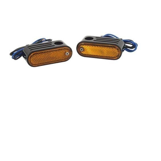 Lango side lighters, turn signals. Chrome