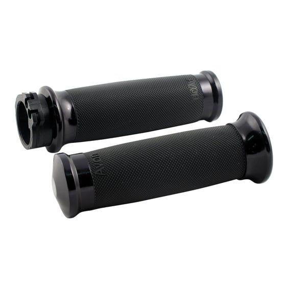 Avon Custom Contour grips, black anodized