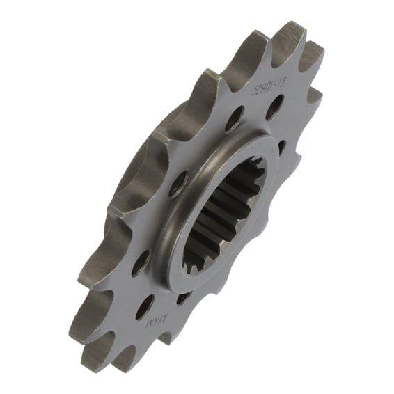 steel front sprocket. 15 teeth