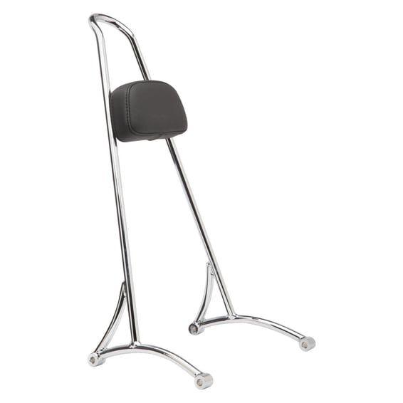 sissy bar. 20" chrome, with backrest pad