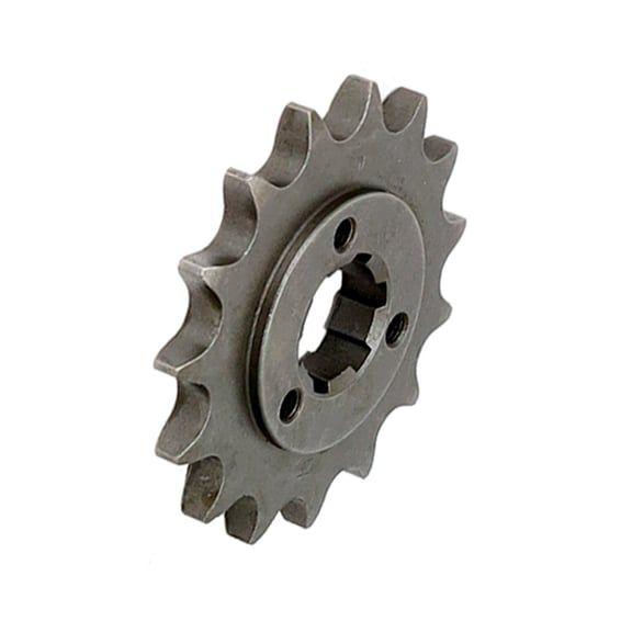 steel front sprocket. 15 teeth