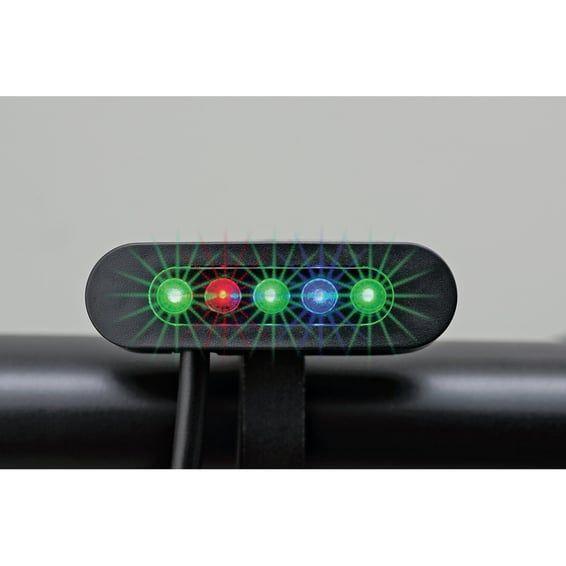 Alpha micro LED indicator light kit. Black