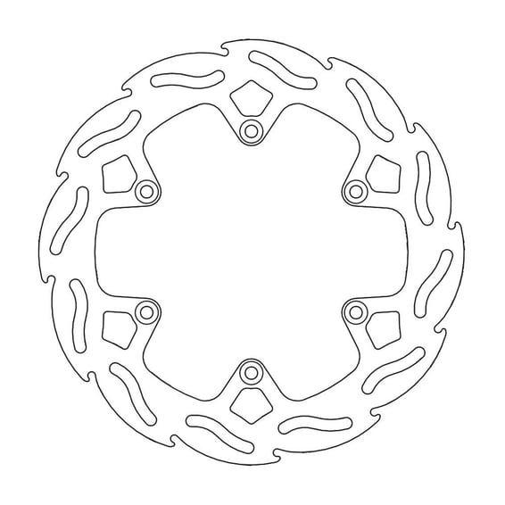 Flame series brake rotor