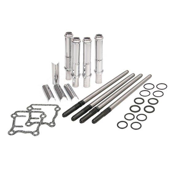 adj. chromoly pushrod set. Twin Cam -.070"