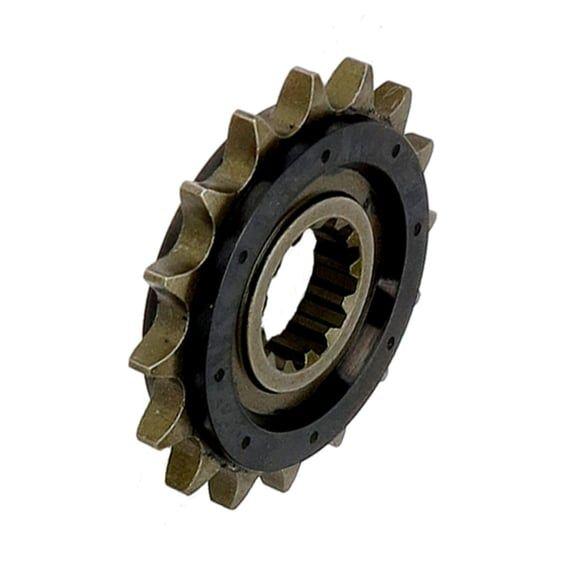 steel front sprocket. 16 teeth