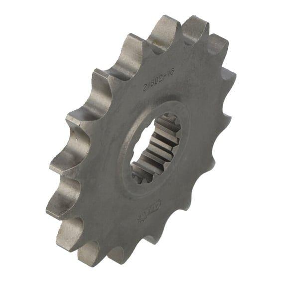 steel front sprocket. 16 teeth
