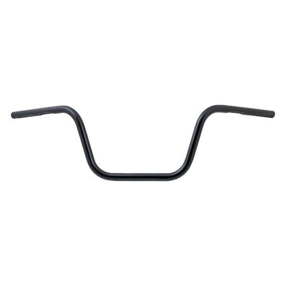 1" Apehanger handlebar. Black 10" rise ABE