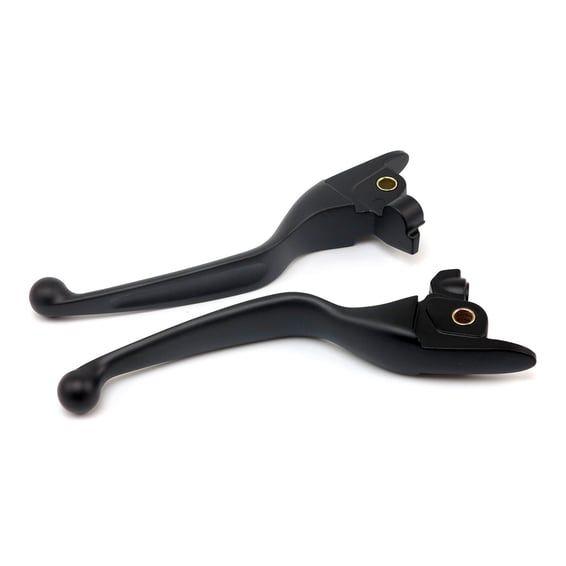 Handlebar lever kit, wide blade, black