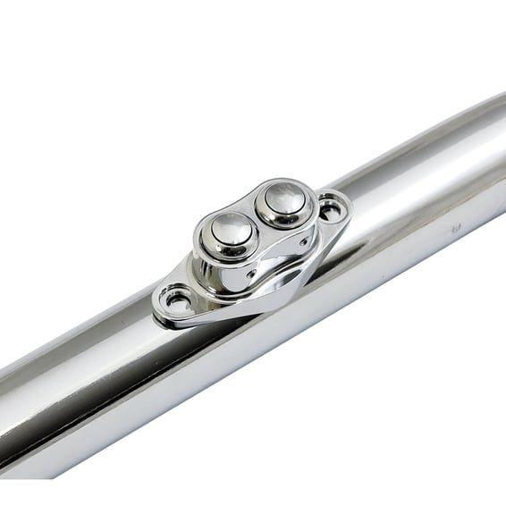Double d, handlebar switches. Chrome