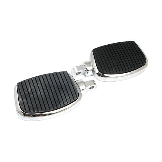 Mini floorboard kit. 3" long. Chrome