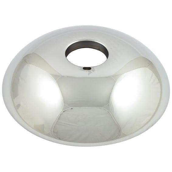 Front hub cap 8". Chrome